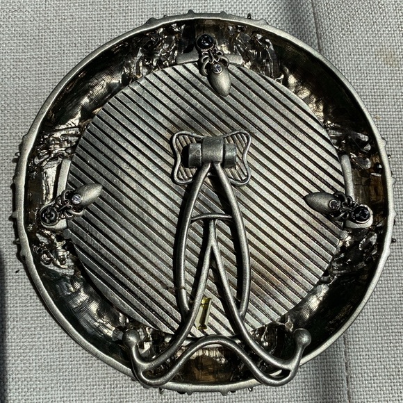 Vintage Collette et Cie 3" x3" Frame with Crystals - Picture 2 of 7